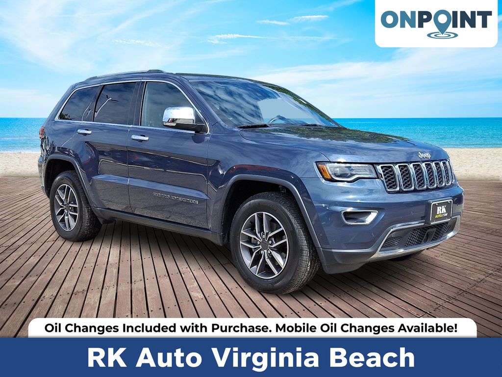 Pacific Blue Clearcoat 2020 Jeep Grand Cherokee Limited 4WD SUV / Crossover Four-Wheel Drive 8-Speed Automatic