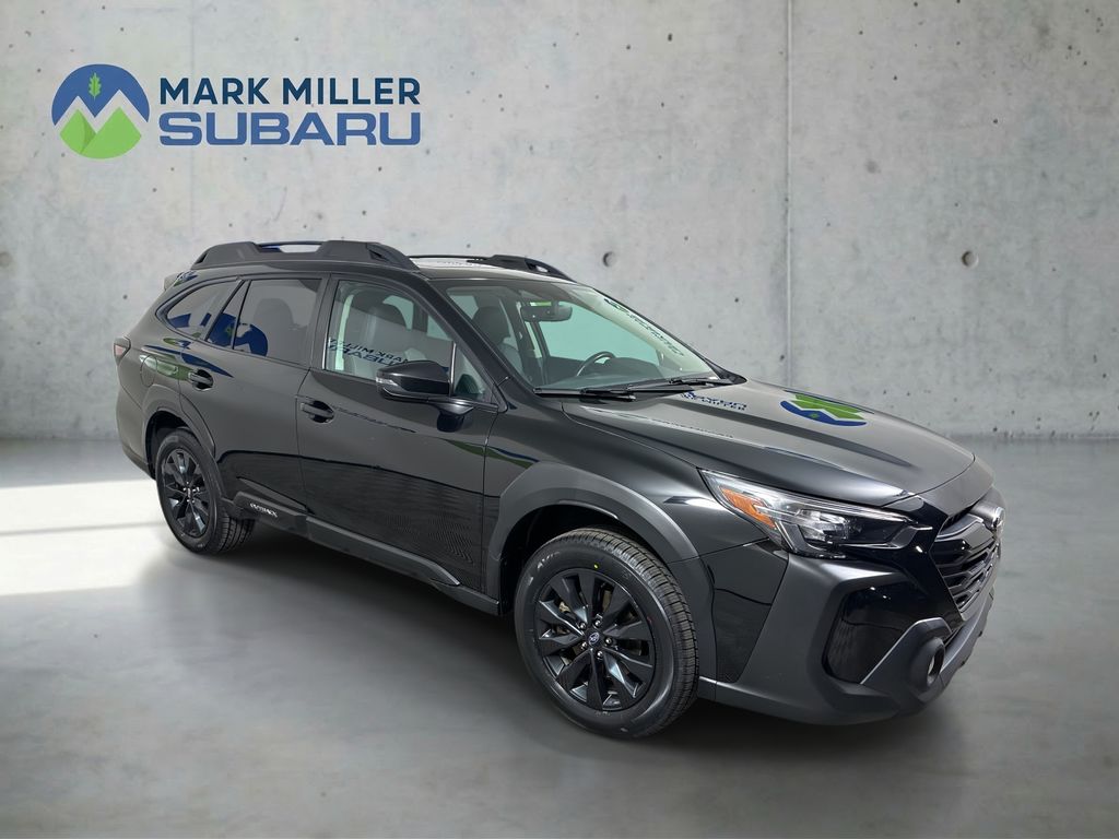 Crystal Black Silica 2024 Subaru Outback Onyx Edition AWD SUV / Crossover All-Wheel Drive Continuously Variable Transmission