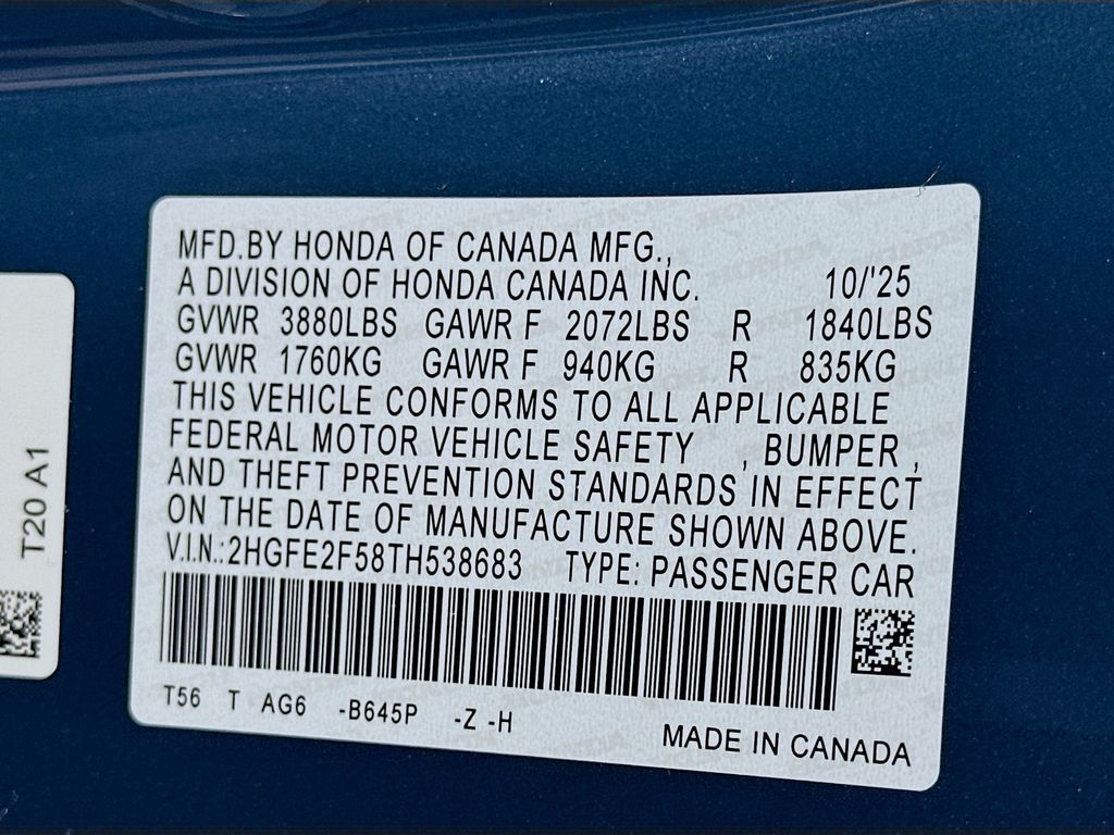 Thumbnail: 2026 Honda Civic - 22