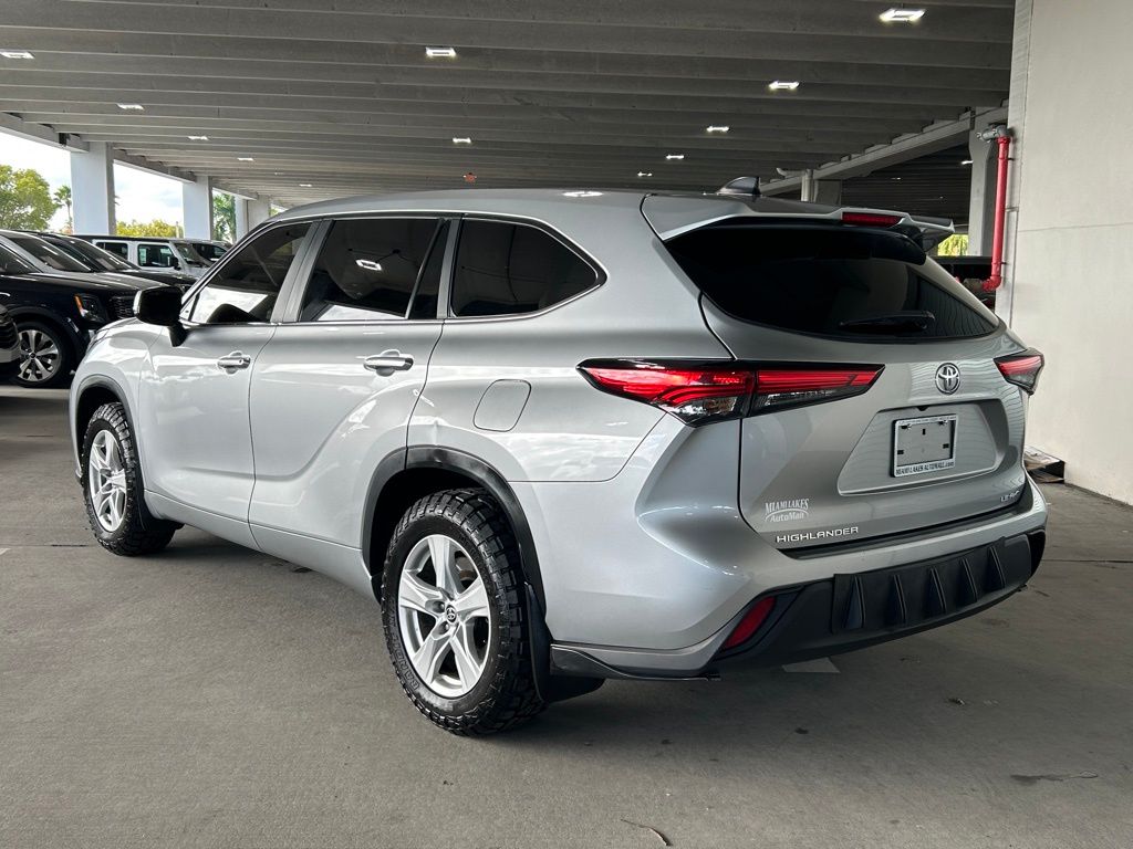 Used 2023 Celestial Silver Metallic Toyota LE image 7