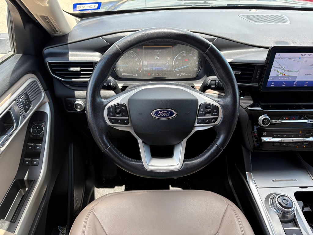 2021 Ford Explorer Limited Black at Cook Ford
