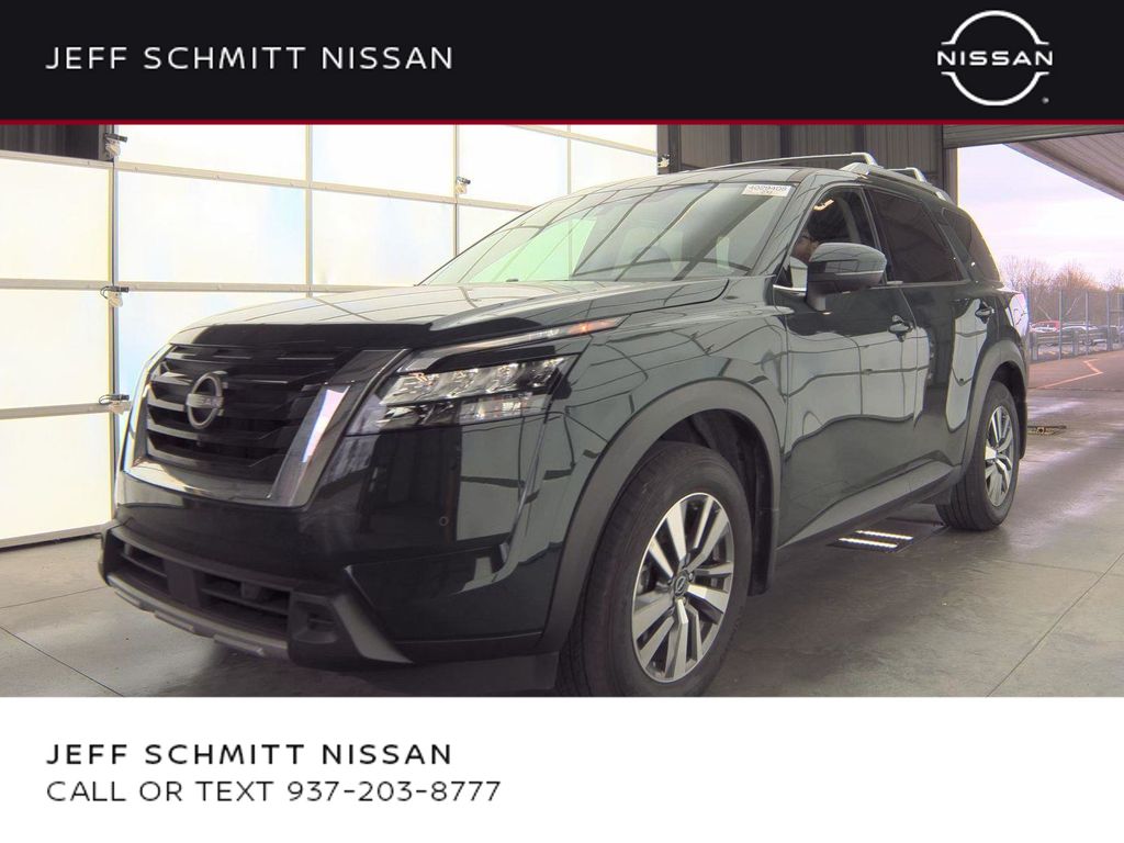 Black (Obsidian Green Pearl) 2025 Nissan Pathfinder SL FWD SUV / Crossover Front-Wheel Drive 9-Speed Automatic