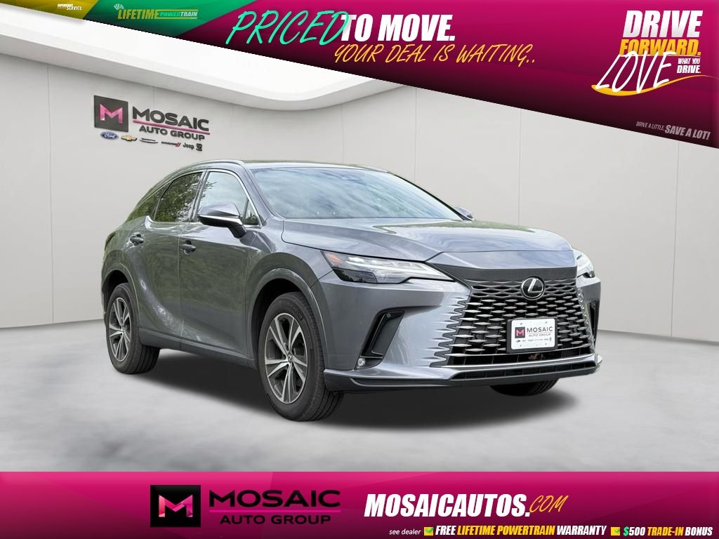 Gray Pearl 2023 Lexus RX SUV / Crossover All-Wheel Drive 8-Speed Automatic