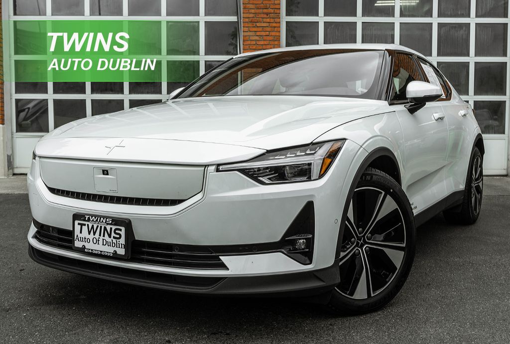 White 2024 Polestar 2 Sedan All-Wheel Drive 1-Speed Automatic