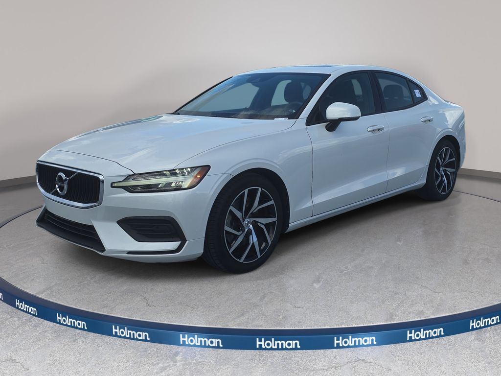 Crystal White Pearl 2020 Volvo S60 Sedan Front-Wheel Drive Automatic
