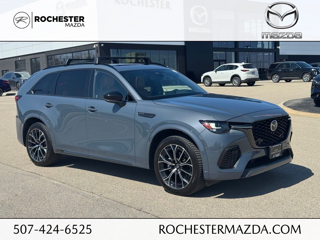Polymetal Gray Metallic 2025 Mazda CX-70 3.3 Turbo S Premium Plus AWD SUV / Crossover All-Wheel Drive 8-Speed Automatic