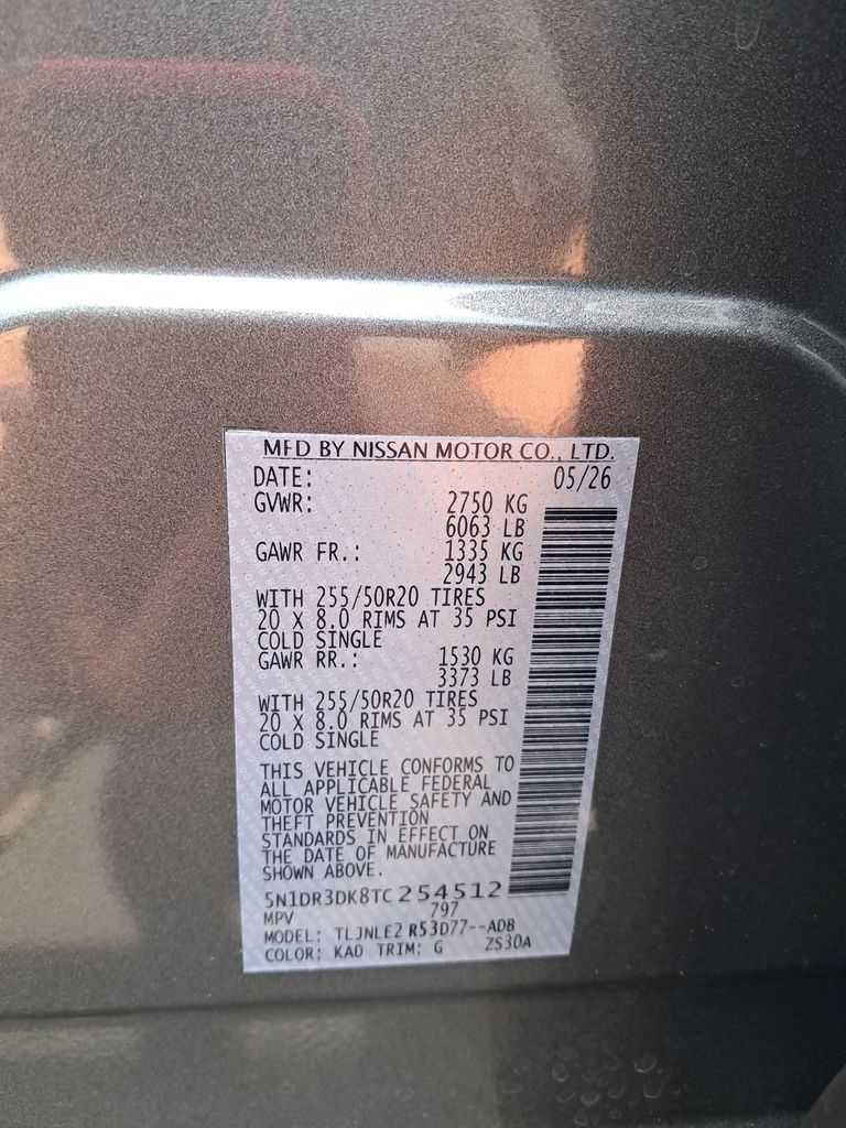 2026 Nissan Pathfinder Platinum Gray at John Sisson Motors