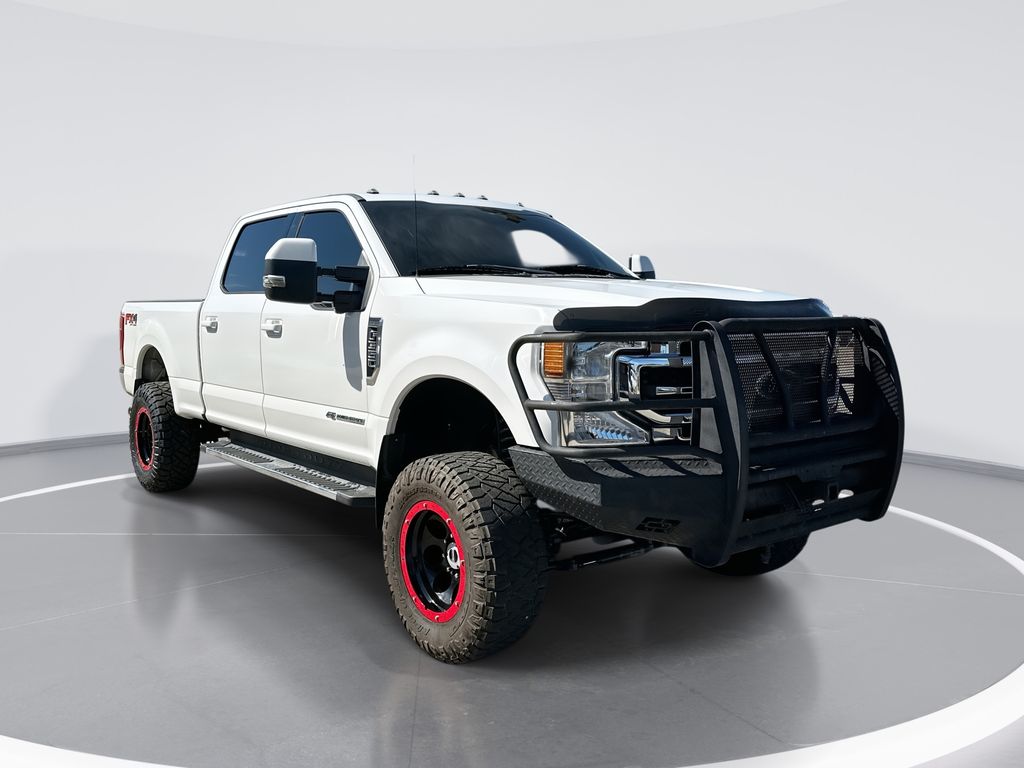 2020 Ford F-350SD Lariat White at Mazda of Columbia