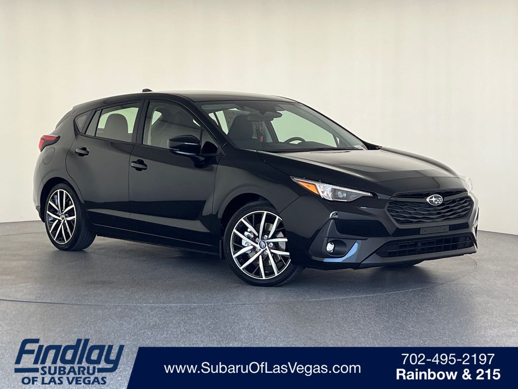 Crystal Black Silica 2026 Subaru Impreza Wagon All-Wheel Drive Continuously Variable Transmission