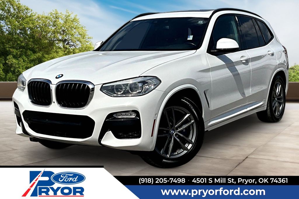 White 2019 BMW X3 SUV / Crossover All-Wheel Drive 8-Speed Automatic