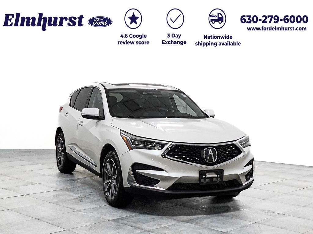 Platinum White Pearl 2020 Acura RDX SH-AWD with Technology Package SUV / Crossover All-Wheel Drive Automatic