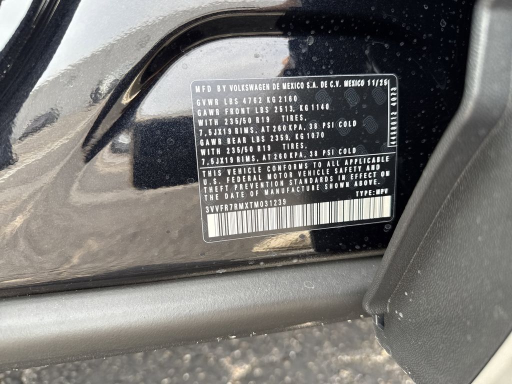 2026 Volkswagen Tiguan 2.0T SE Black at DeMontrond Auto Country