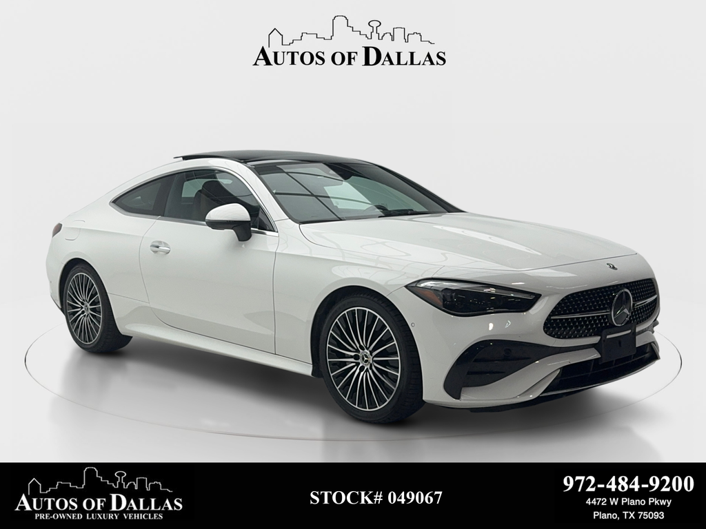 White 2025 Mercedes-Benz CLE Coupe All-Wheel Drive 9-Speed Automatic
