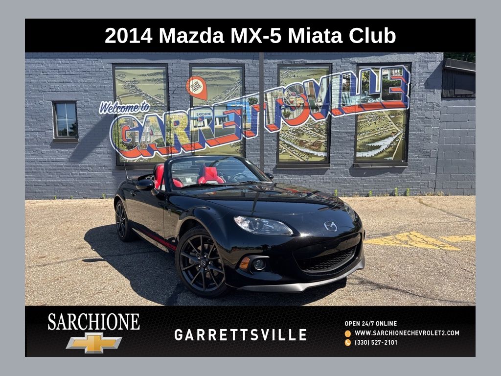 2014 Mazda MX-5 Miata Club Convertible
