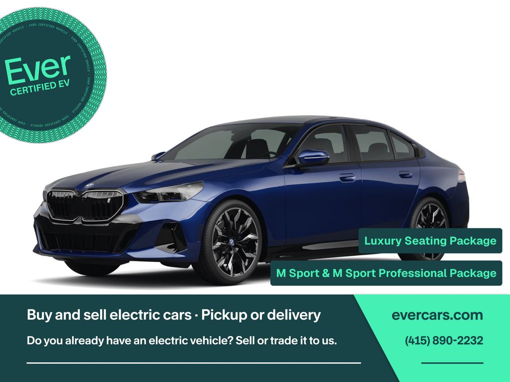 Tanzanite Blue II Metallic 2025 BMW i5 Sedan Rear-Wheel Drive Automatic