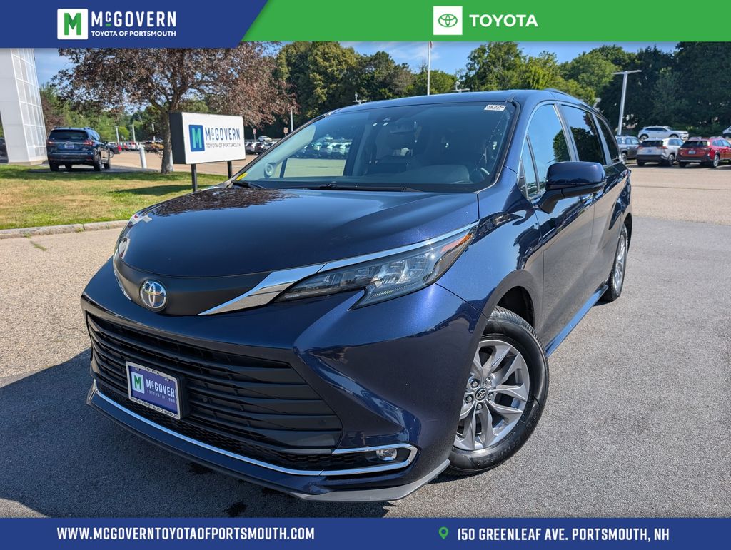 Blueprint 2024 Toyota Sienna Minivan All-Wheel Drive Continuously Variable Transmission