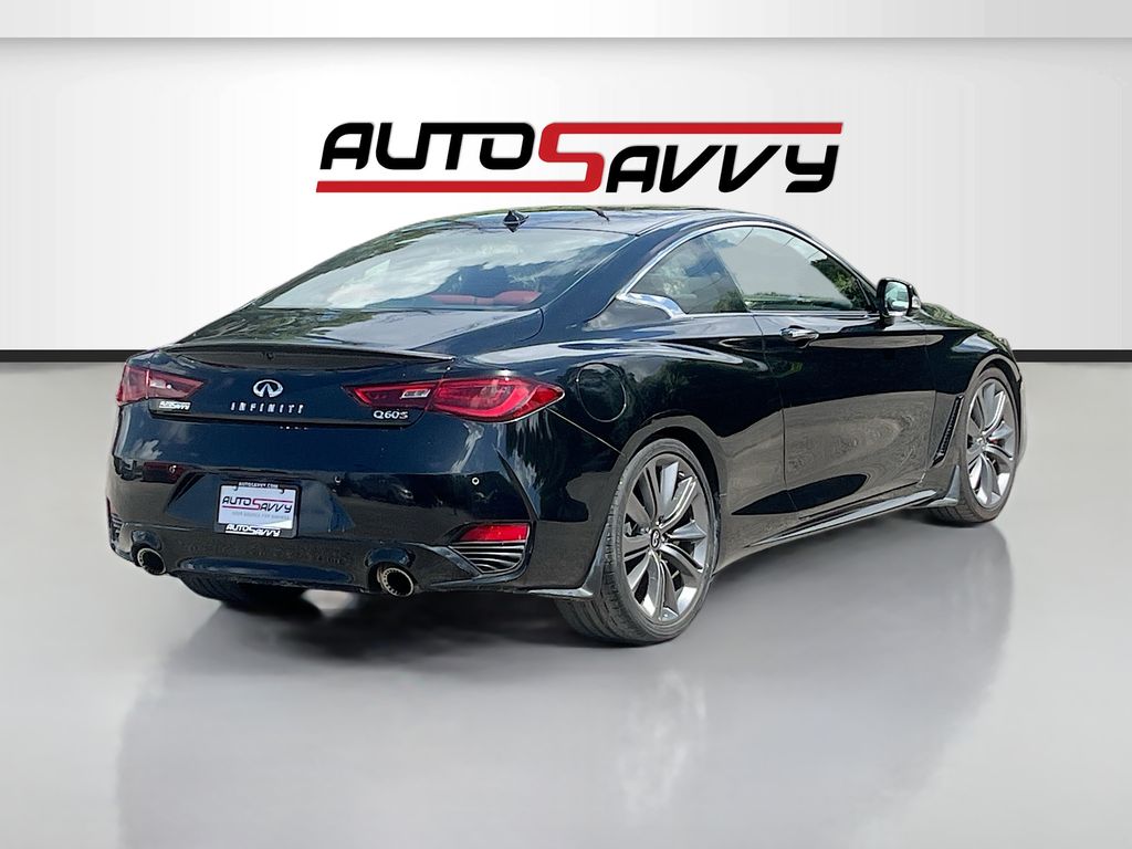 2021 INFINITI Q60 Red Sport 400 Black at Emmons Autoplex