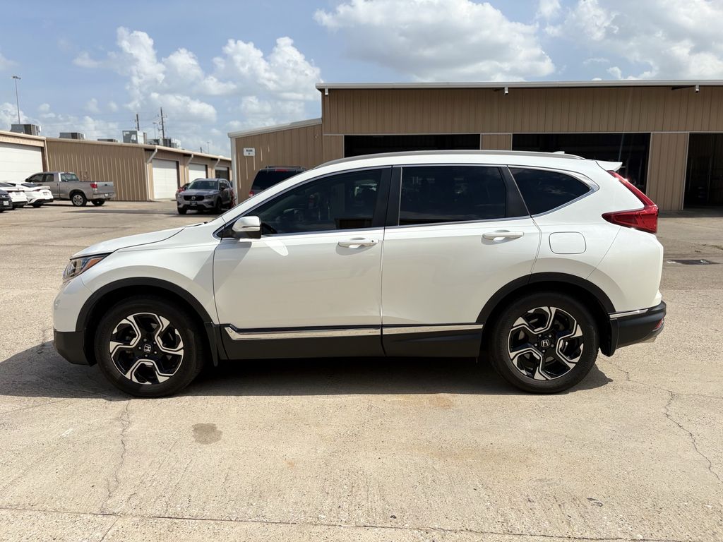 2019 Honda CR-V Touring White at Emmons Autoplex