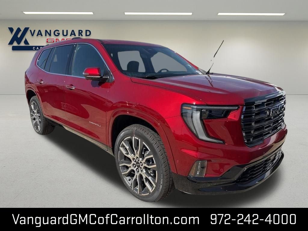 Volcanic Red Tintcoat 2026 GMC Acadia SUV / Crossover Four-Wheel Drive 8-Speed Automatic