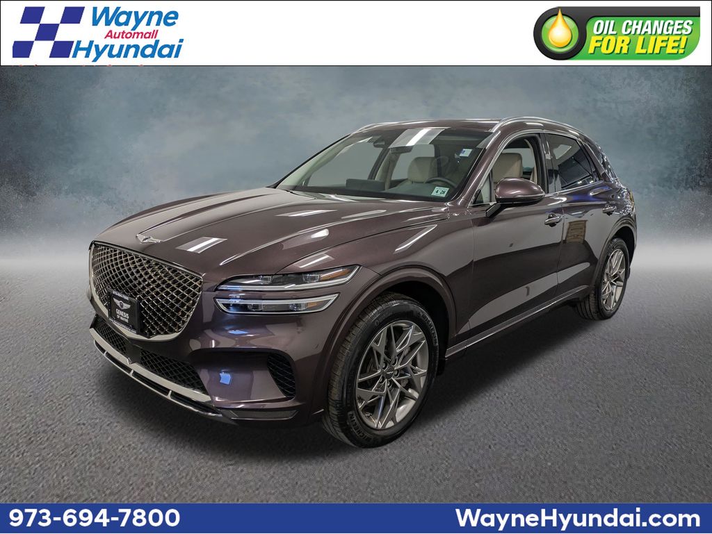 Red (Barossa Burgundy) 2023 Genesis GV70 2.5T AWD SUV / Crossover All-Wheel Drive 8-Speed Automatic