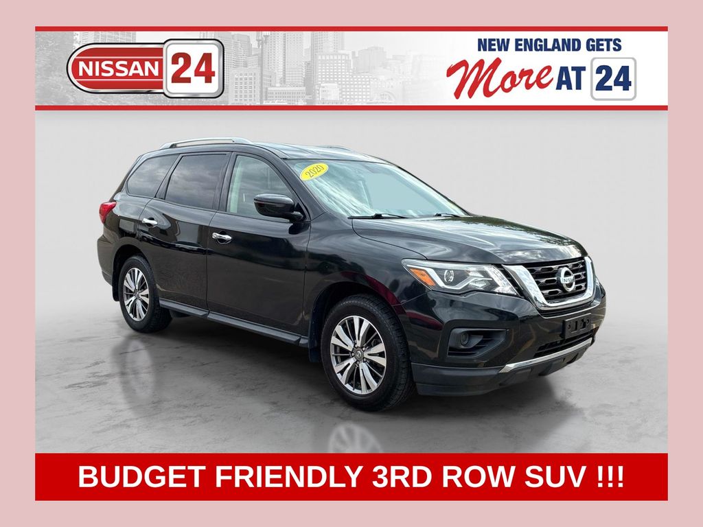 Gray (Magnetic Black Pearl) 2020 Nissan Pathfinder SUV / Crossover Four-Wheel Drive Continuously Variable Transmission