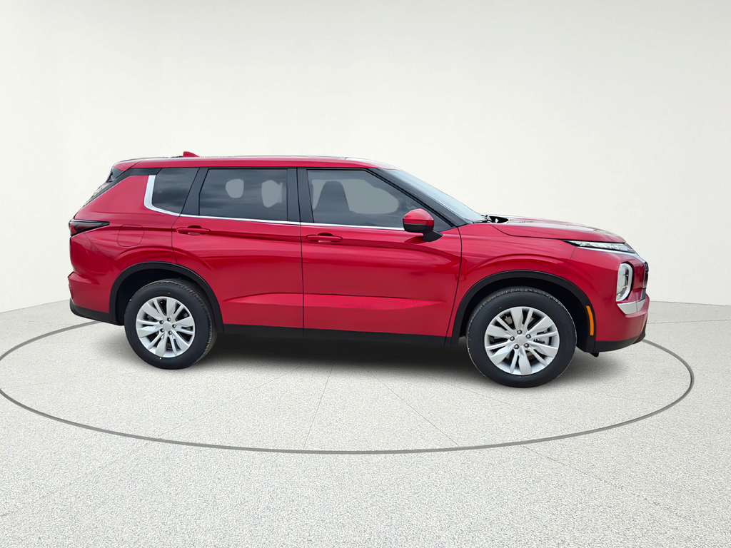 2026 Mitsubishi Outlander ES Red at North Houston Mitsubishi