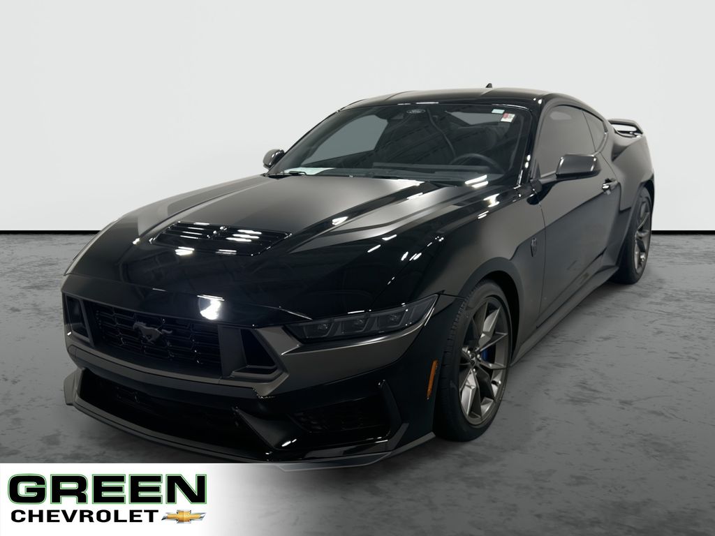 Shadow Black 2024 Ford Mustang Dark Horse Fastback RWD Coupe Rear-Wheel Drive Automatic