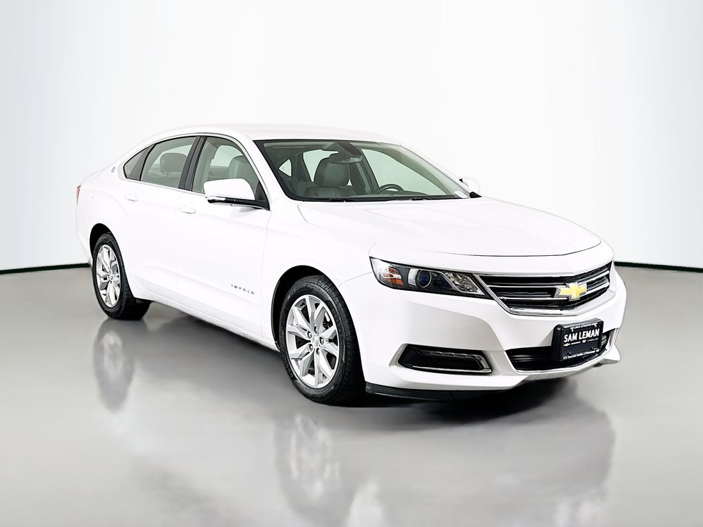 Summit White 2018 Chevrolet Impala LT FWD Sedan Front-Wheel Drive 6-Speed Automatic Overdrive