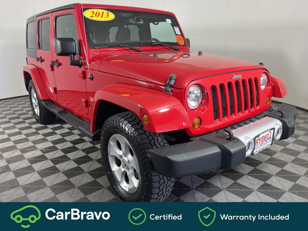 Flame Red Clearcoat 2013 Jeep Wrangler SUV / Crossover Four-Wheel Drive 5-Speed Automatic