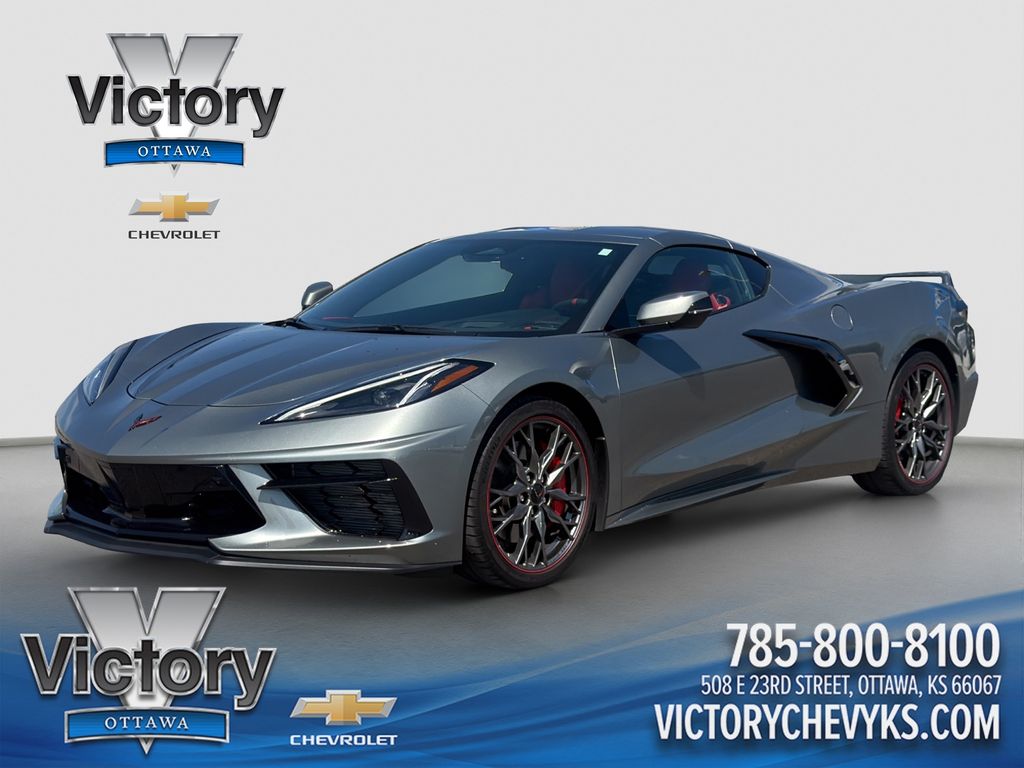 2024 Chevrolet Corvette Gris (Hypersonic Gray Metallic) Coupé Tracción trasera 8 velocidades Doble cloch