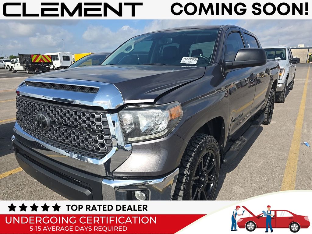 Magnetic Gray Metallic 2020 Toyota Tundra Pickup Truck Four-Wheel Drive 6-Speed Automatic