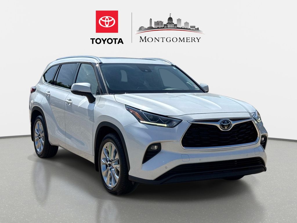 White (Wind Chill Pearl) 2023 Toyota Highlander Limited AWD SUV / Crossover All-Wheel Drive 8-Speed Automatic