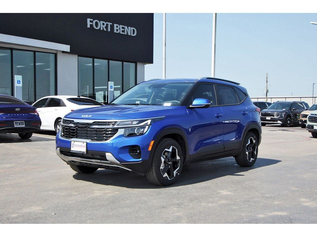 Neptune Blue 2026 Kia Seltos SUV / Crossover Front-Wheel Drive Continuously Variable Transmission