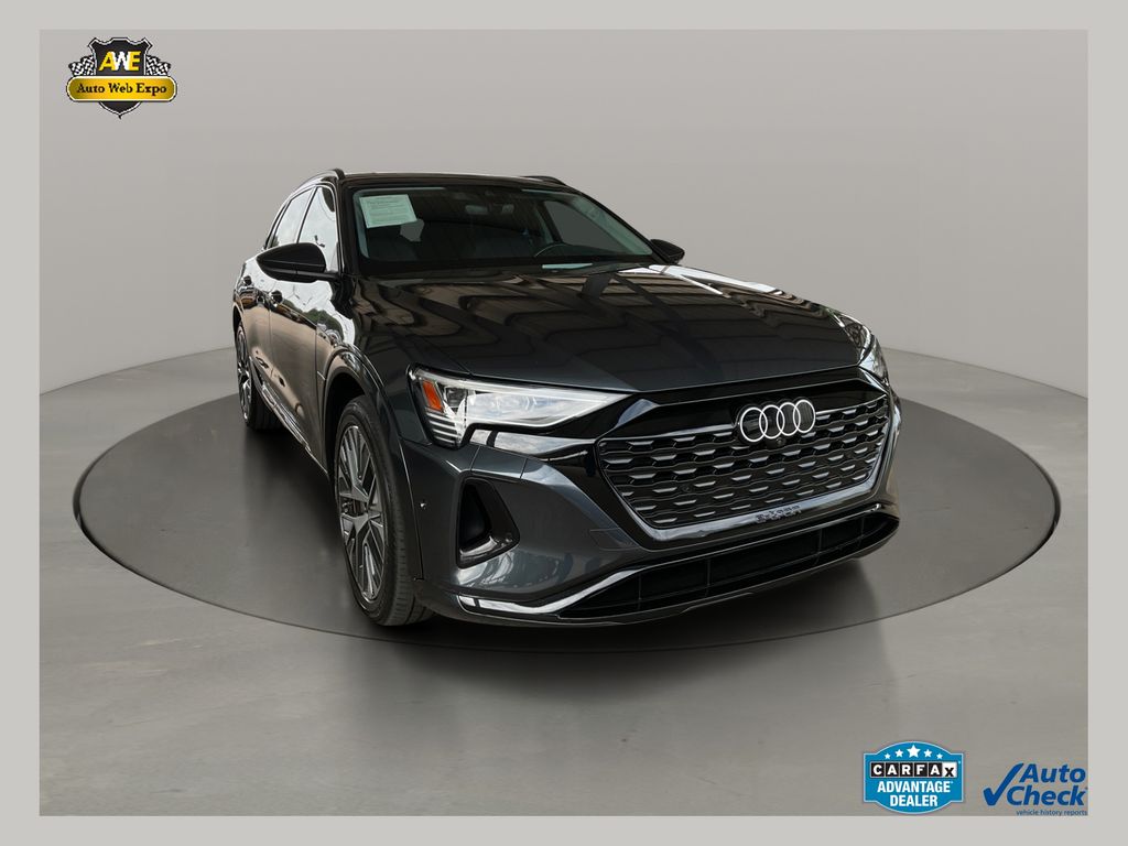 Manhattan Gray Metallic 2024 Audi Q8 e-tron quattro Premium Plus AWD SUV / Crossover All-Wheel Drive Automatic