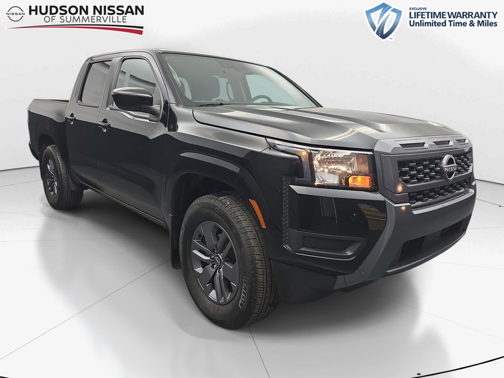 Super Black 2025 Nissan Frontier Pickup Truck 4X2 9-Speed Automatic Overdrive