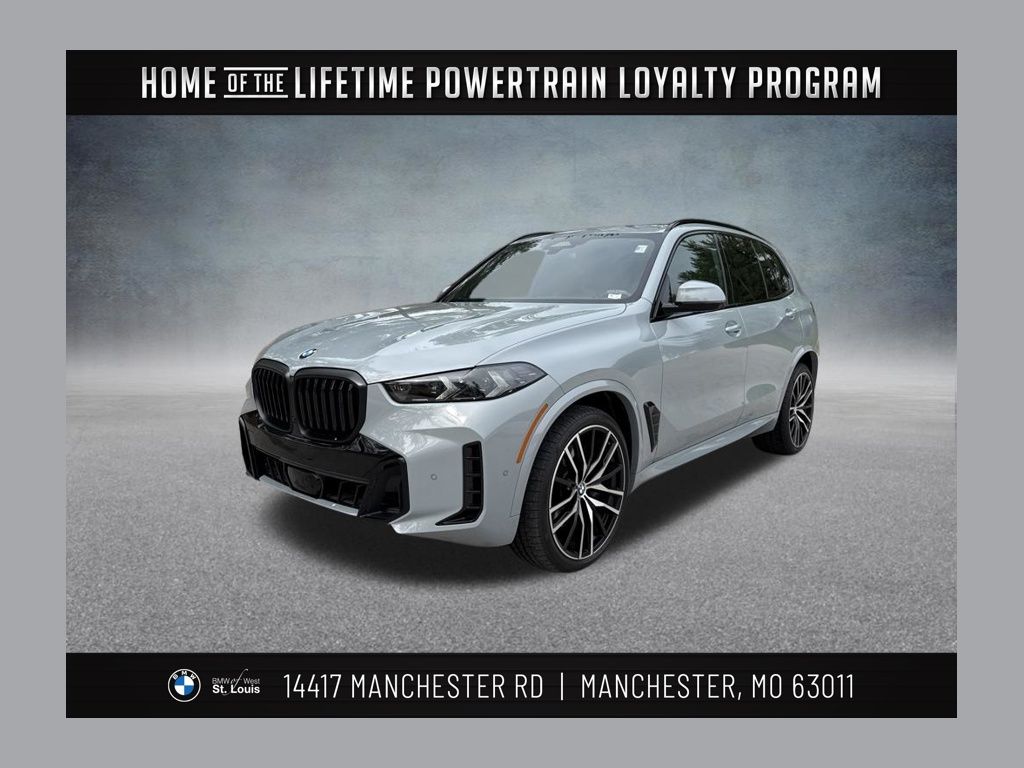 Gray (Brooklyn Grey Metallic) 2025 BMW X5 xDrive40i AWD SUV / Crossover All-Wheel Drive 8-Speed Automatic