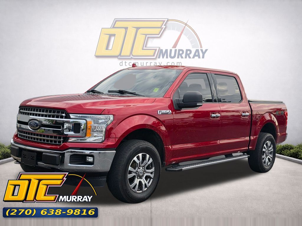 Ruby Red Metallic 2018 Ford F-150 Pickup Truck Four-Wheel Drive Automatic