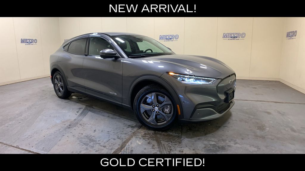 Gray Metallic 2021 Ford Mustang Mach-E Select AWD SUV / Crossover All-Wheel Drive Automatic