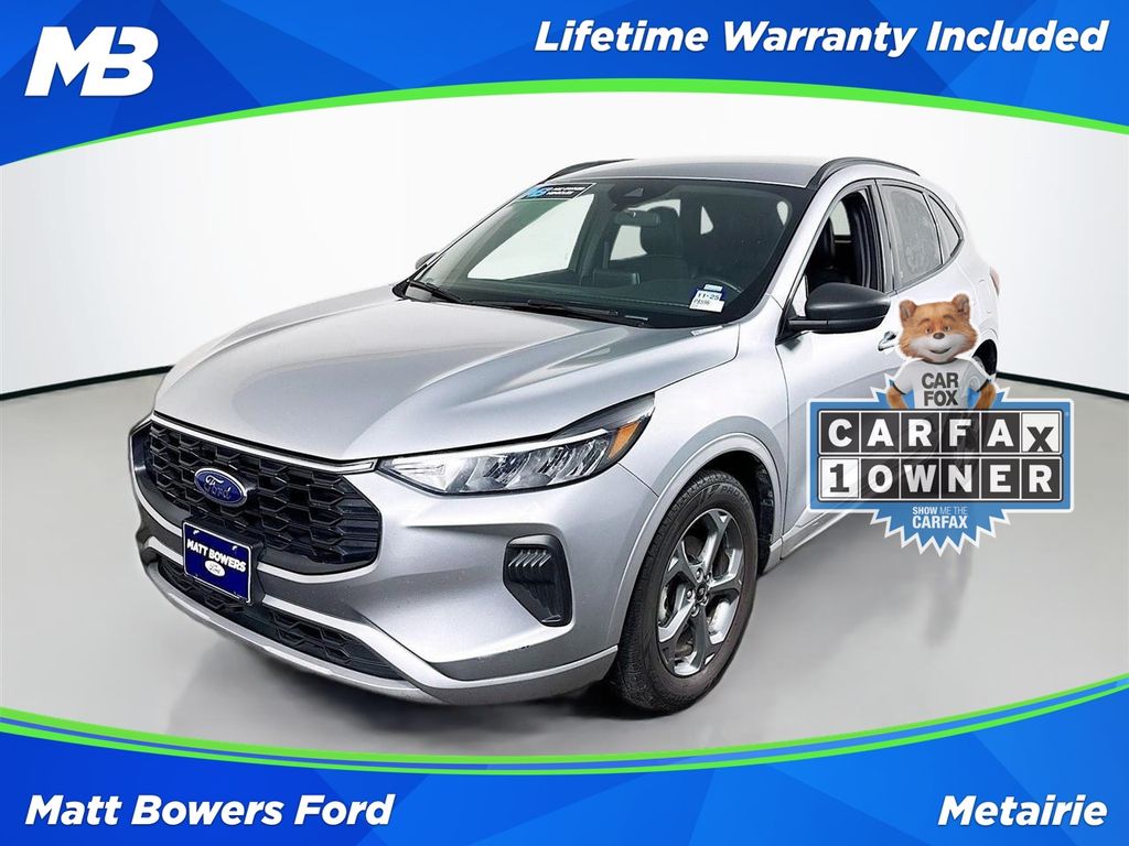 Silver Metallic 2024 Ford Escape SUV / Crossover Front-Wheel Drive 8-Speed Automatic