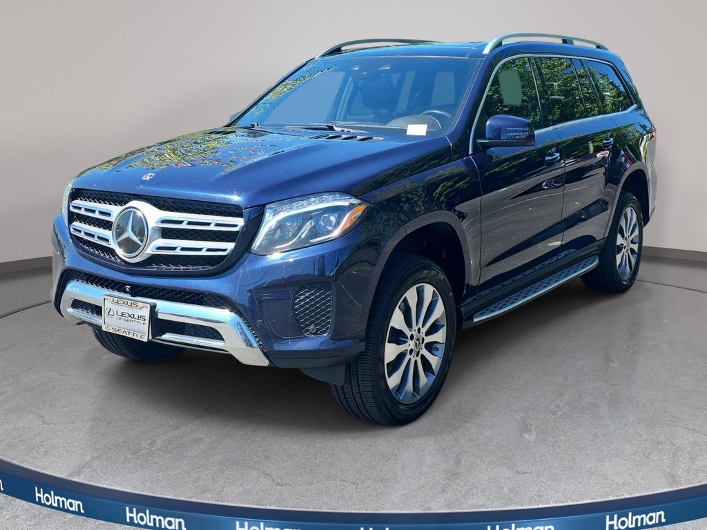Lunar Blue Metallic 2019 Mercedes-Benz GLS SUV / Crossover All-Wheel Drive 9-Speed Automatic