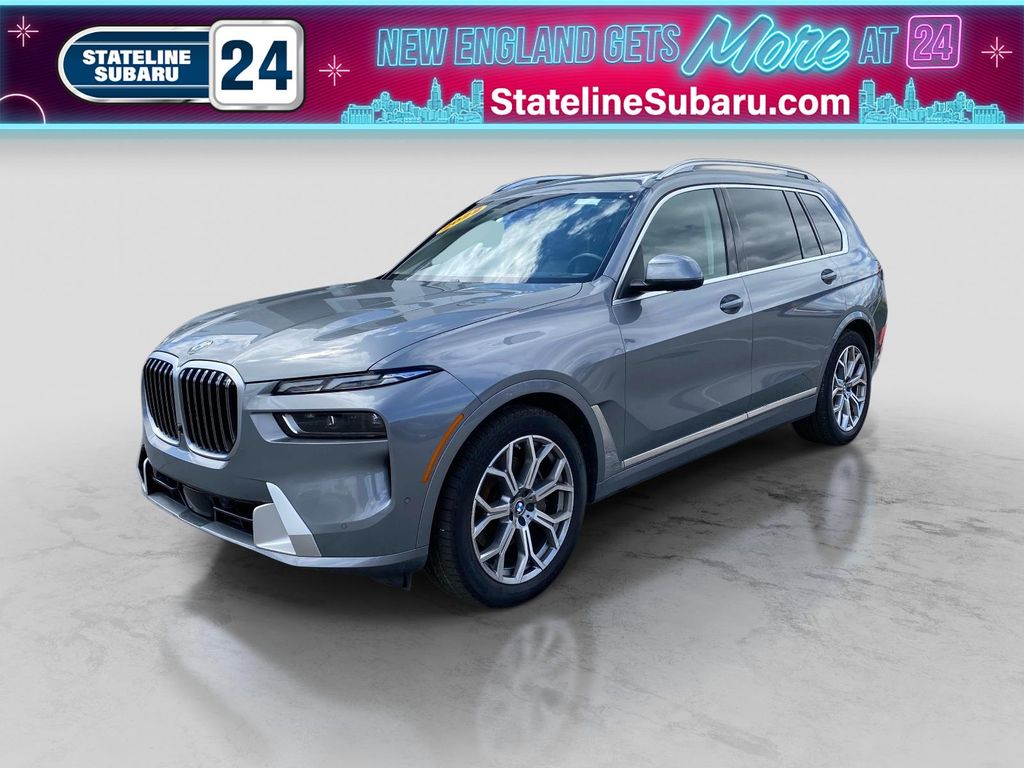 Gray Metallic 2023 BMW X7 xDrive40i AWD SUV / Crossover All-Wheel Drive 8-Speed Automatic