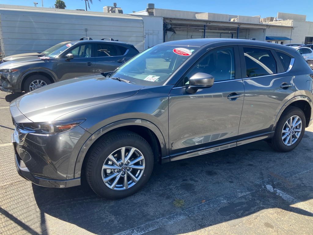 Machine Gray 2025 Mazda CX-5 SUV / Crossover All-Wheel Drive 6-Speed Automatic