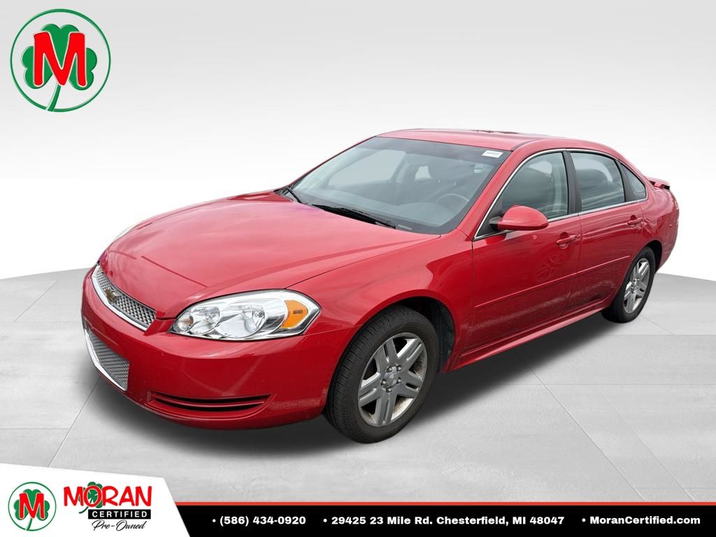 Victory Red 2012 Chevrolet Impala Sedan Front-Wheel Drive 6-Speed Automatic Overdrive