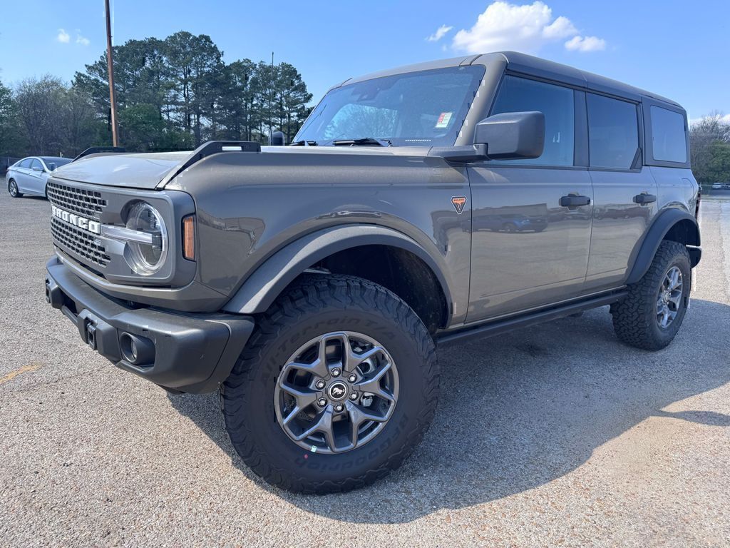 Gray 2025 Ford Bronco Badlands 4-Door 4WD SUV / Crossover Four-Wheel Drive Automatic