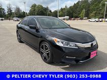 Crystal Black Pearl 2017 Honda Accord Sport FWD Sedan Front-Wheel Drive Continuously Variable Transmission