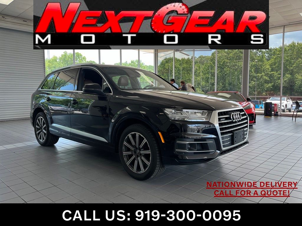 Orca Black Metallic 2019 Audi Q7 SUV / Crossover All-Wheel Drive 8-Speed Automatic