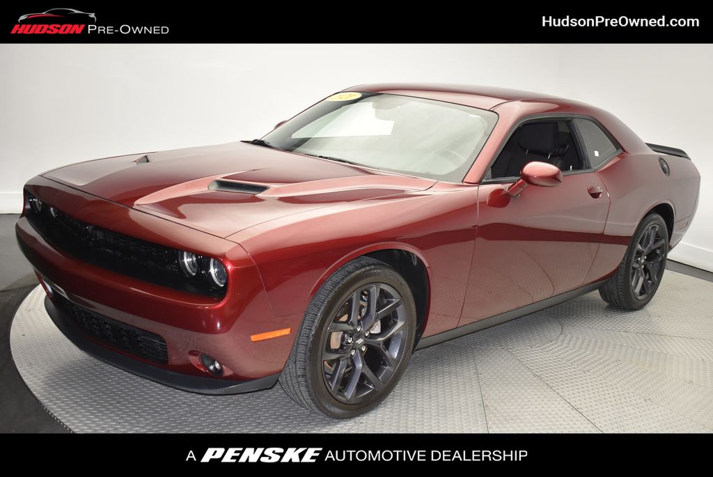 Red 2021 Dodge Challenger Coupe Rear-Wheel Drive 8-Speed Automatic