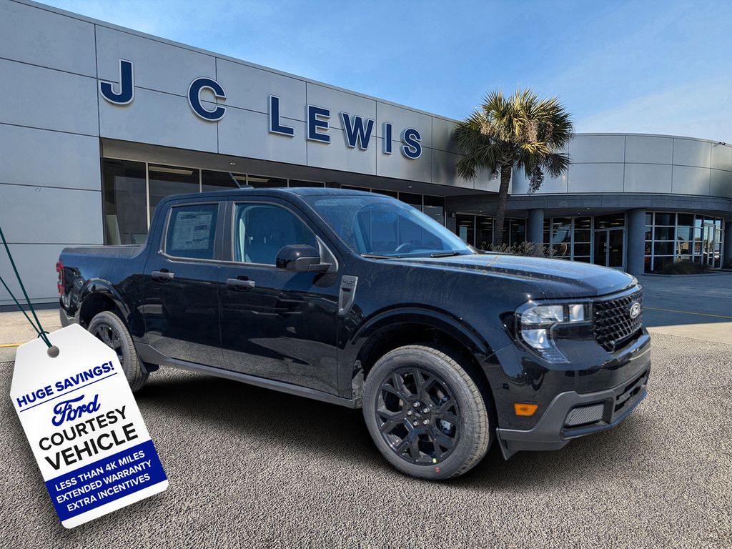 Shadow Black 2025 Ford Maverick Pickup Truck All-Wheel Drive 8-Speed Automatic