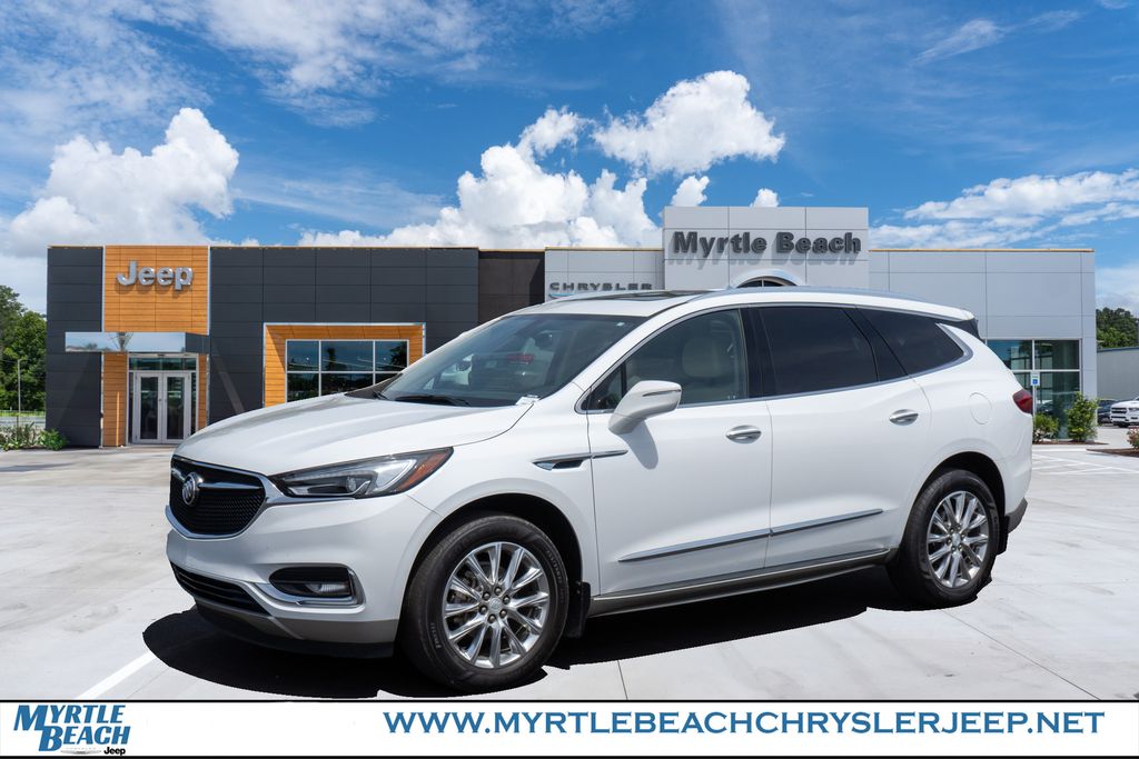 Summit White 2020 Buick Enclave Essence FWD SUV / Crossover Front-Wheel Drive 9-Speed Automatic