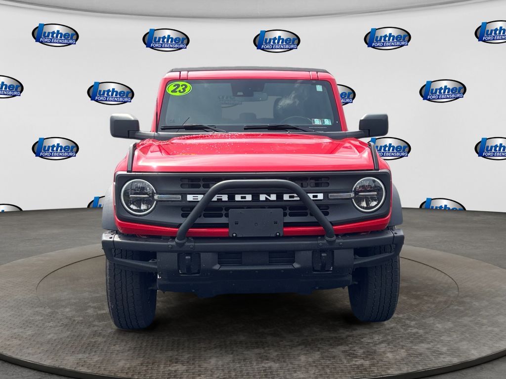 2023 Ford Bronco Black Diamond Red at Phil Fitts Ford